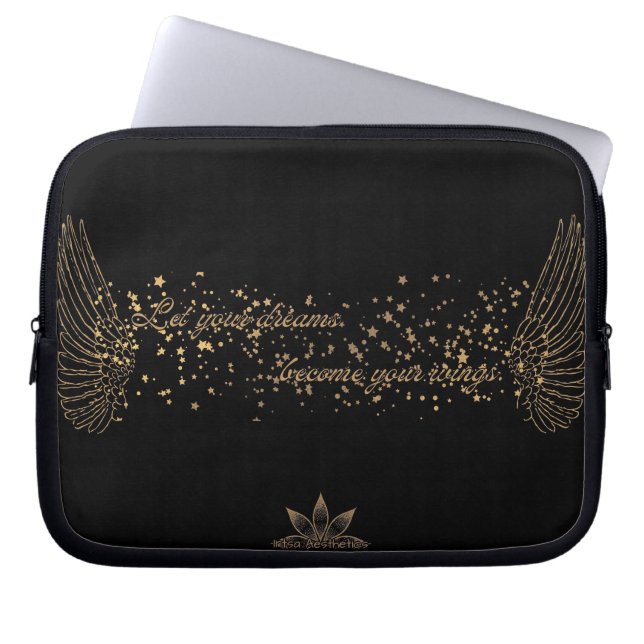 Dream Wings Electronics Bag (Front)