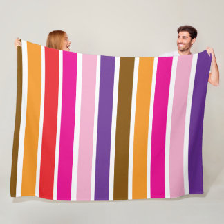 Dream with colours fleece blanket