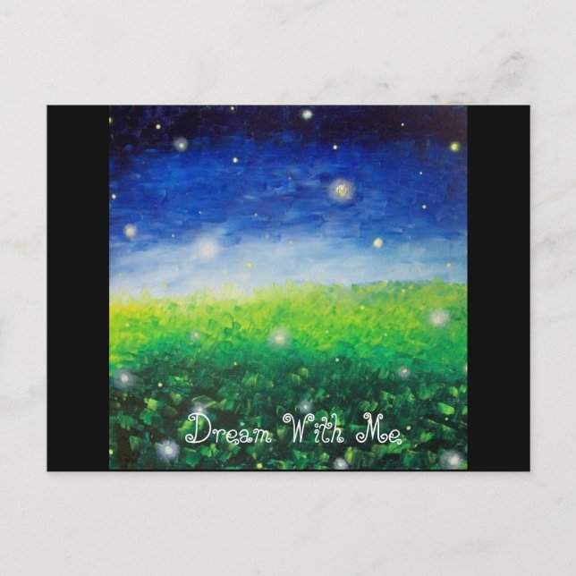 Dream With Me Postcard (Front)