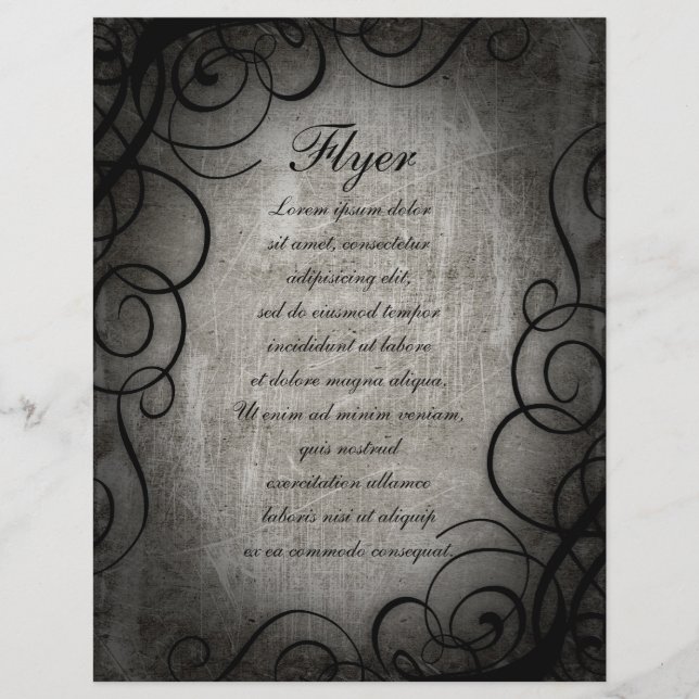 Dream Within A Dream Coordinates Flyer (Front)