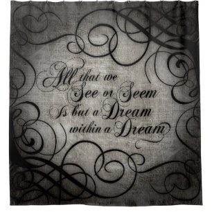 Dream Within A Dream Shower Curtain