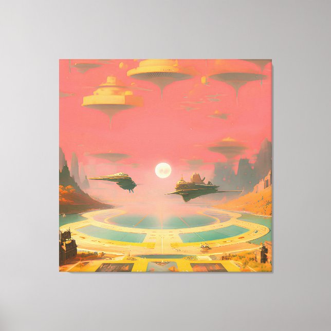 Dream World Canvas Print (Front)