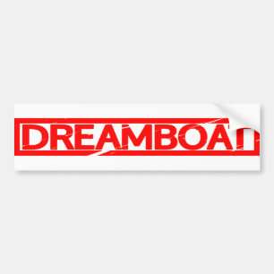Dreamboat Stamp Bumper Sticker