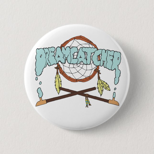 Dreamcatcher 6 Cm Round Badge (Front)