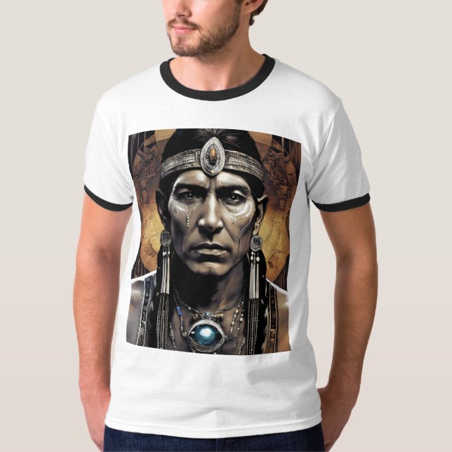 Dreamcatcher Dreams: Native American  T-Shirt (Front)