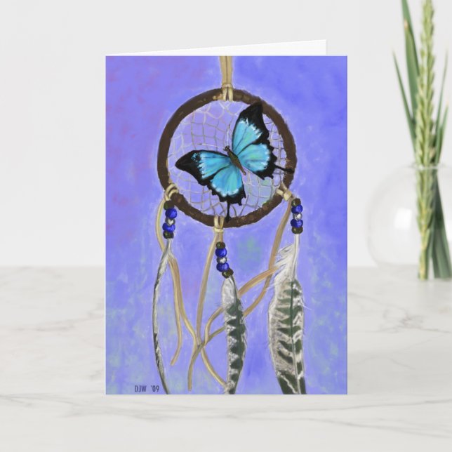 Dreamcatcher Greeting Card (Front)