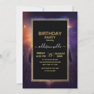 Dreamcatcher in forest forest                      invitation