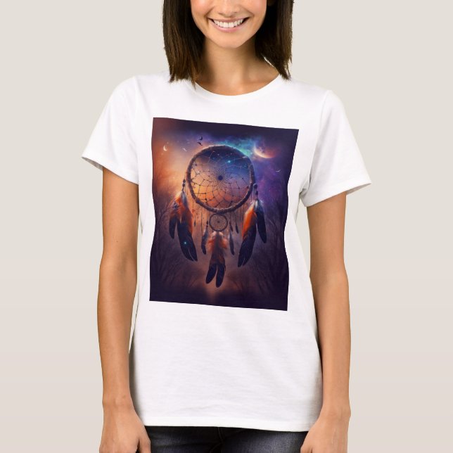 Dreamcatcher in forest forest                      T-Shirt (Front)