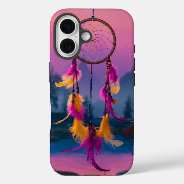 Dreamcatcher iPhone 16 Case (Back)