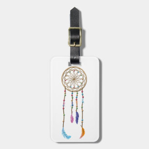 Dreamcatcher Pattern Luggage Tag