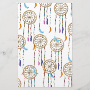Dreamcatcher Pattern Stationery