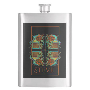Dreamcatcher Personalised Hip Flask