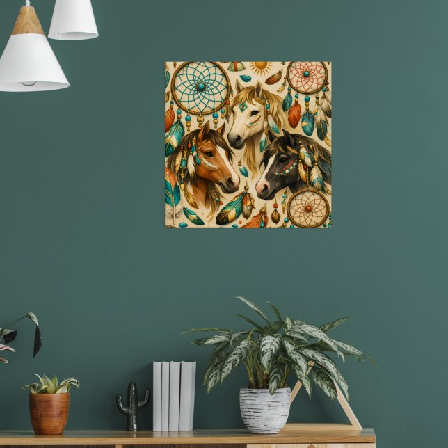 Dreamcatcher Ponies Poster (Living Room 1)