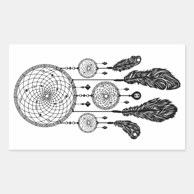 Dreamcatcher - Sticker (White) (Front)