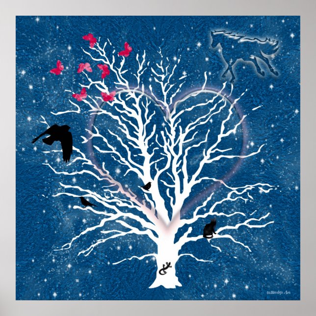 DreamCatcher Tree Poster (Front)