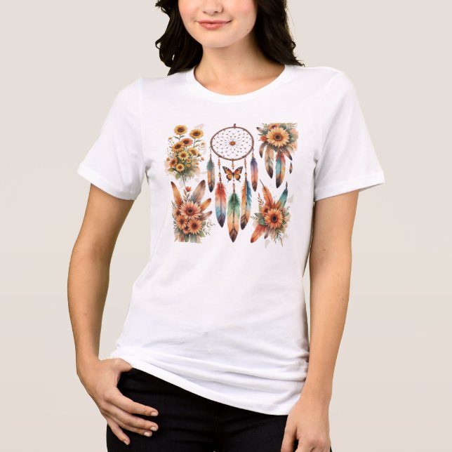 dreamcatcher Tri-Blend shirt (Front)