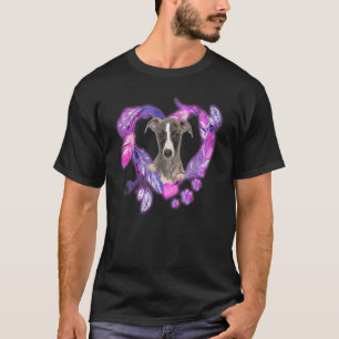 Dreamcatcher Whippet Dogs Dreamcatcher Heart T-Shirt