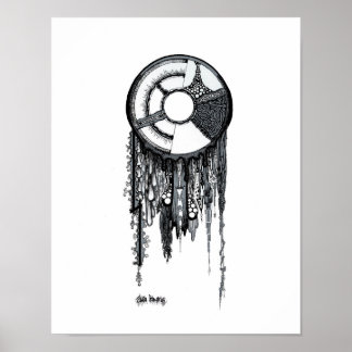 Dreamcatcher - White Background Poster