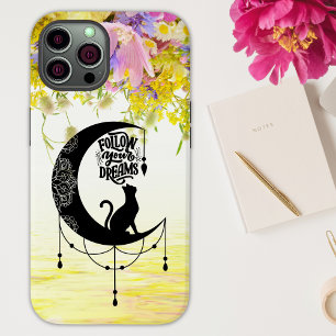 Dreamcatcher with cat   Follow your dreams Case-Mate iPhone 14 Case