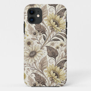Dreamed Sunflowers Art Nouveau Case-Mate iPhone Case