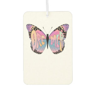 Dreamer Butterfly Vibes Car Air Freshener