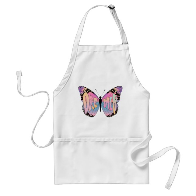 Dreamer Butterfly Vibes Standard Apron (Front)