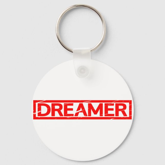 Dreamer Stamp Key Ring (Front)