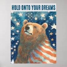 Dreamer Stars and Stripes Bear
