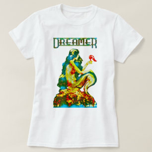 Dreamer ~ Vintage Mermaid Re-Designed by Aleta T-Shirt