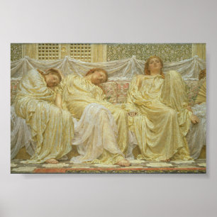Dreamers - Albert Joseph Moore Poster