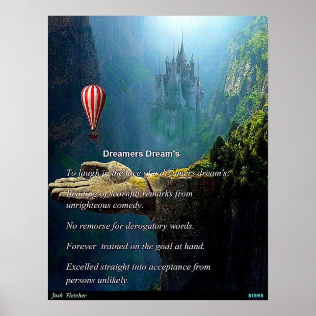 Dreamers Dream's Poster (Front)