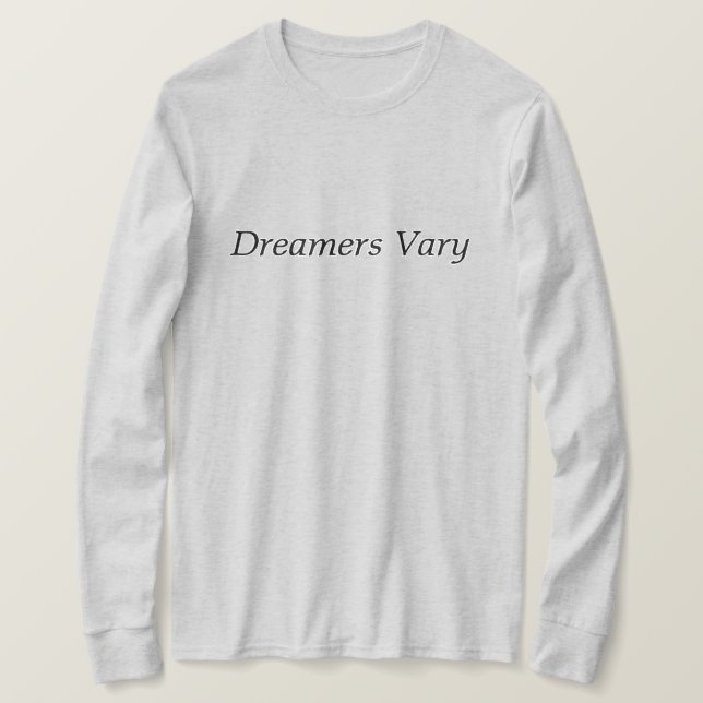 Dreamers Vary X Eric Hohman Long Sleeve T-Shirt (Design Front)