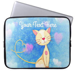 Dreaming Cat Laptop Sleeve