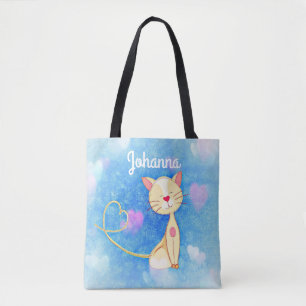 Dreaming Cat Tote Bag