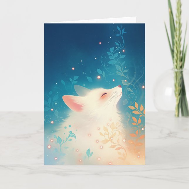 Dreaming Fox Spirit Card (Front)
