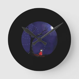 Dreaming Girl Clock