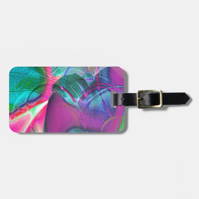 Dreaming in Blue Luggage Tag (Front Horizontal)
