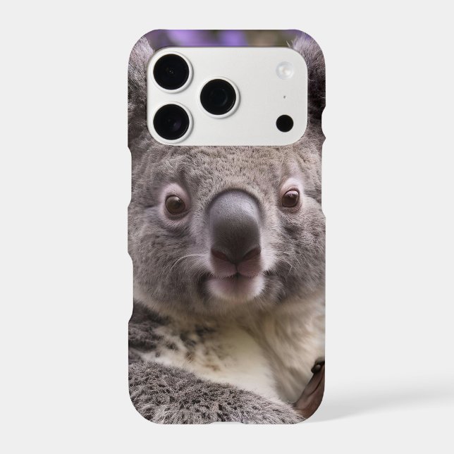 "Dreaming in Purple: A Koala in a Jacaranda Tree (Back)