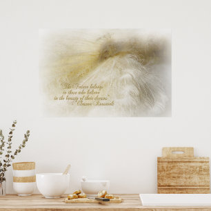 Dreaming in White Poster