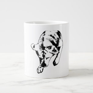 Dreaming Lab – Quiet Top-Down Study Large Coffee Mug