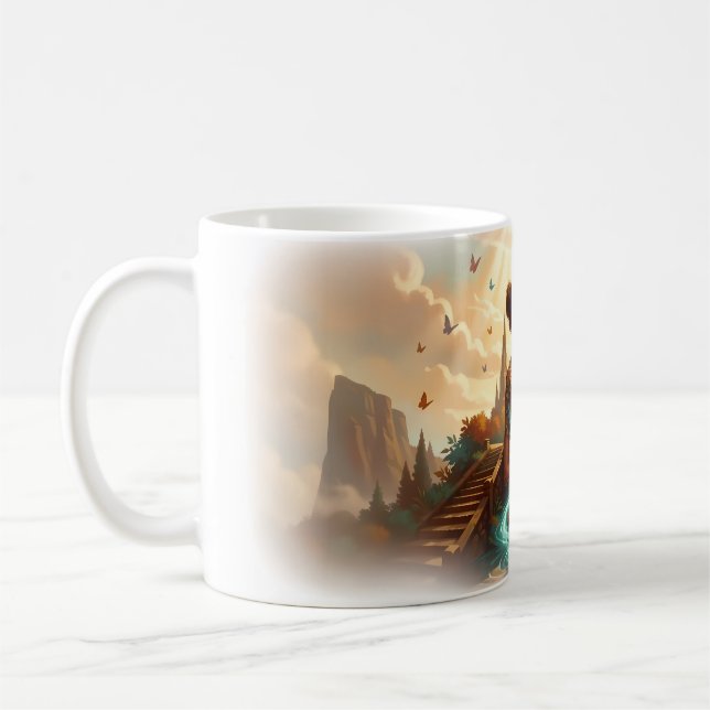 Dreaming Music Muse Mug (Left)