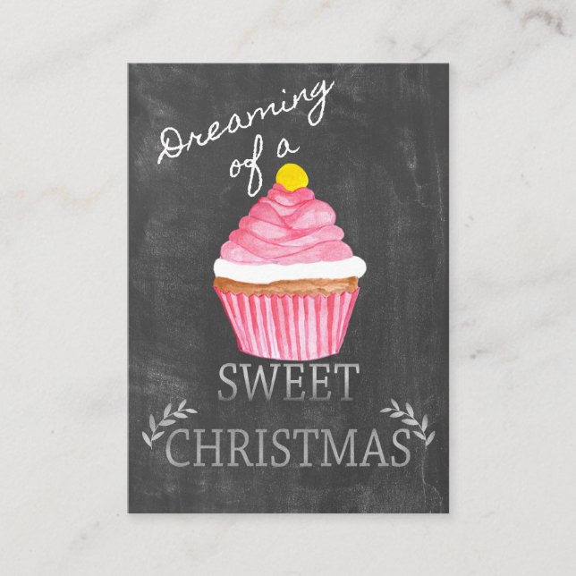 Dreaming of a Sweet Christmas! Enclosure Card (Front)