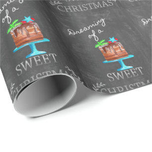 Dreaming of a Sweet Christmas! Wrapping Paper