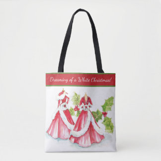 Dreaming of a White Christmas Tote Bag