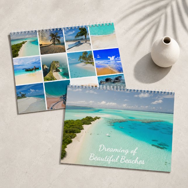 Dreaming of Beautiful Beaches 2026  Calendar (Creator Uploaded)