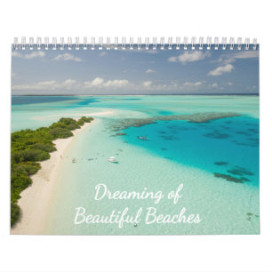 Dreaming of Beautiful Beaches 2026  Calendar