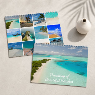 Dreaming of Beautiful Beaches 2027 Calendar