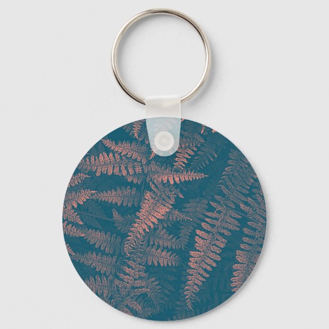 Dreaming Of Ferns Key Ring (Front)