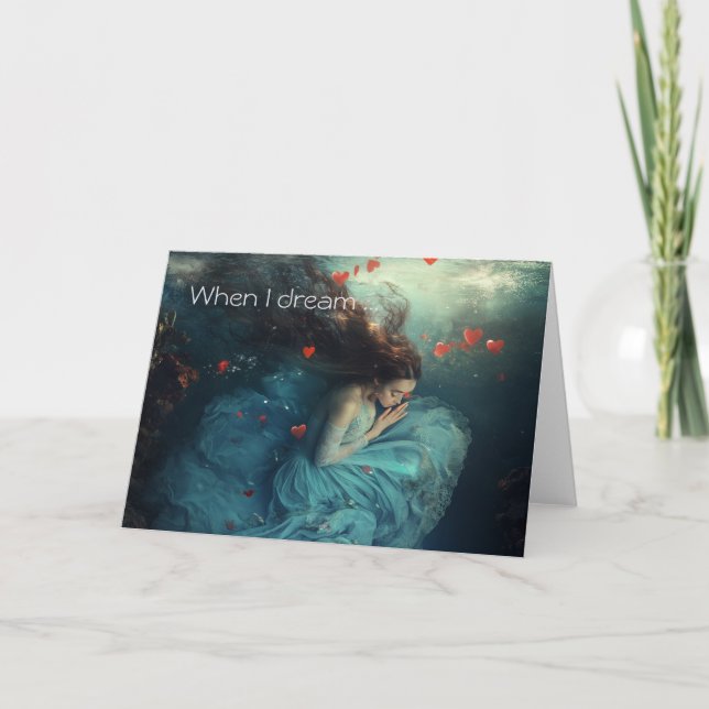 Dreaming of Love, Valentine's Day Card (Front)