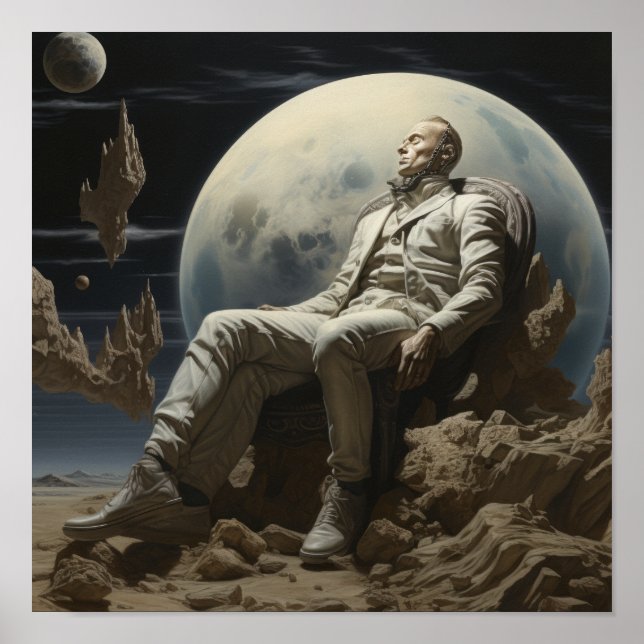 Dreaming of Mankind Poster - Inspiring Artwork for (Front)